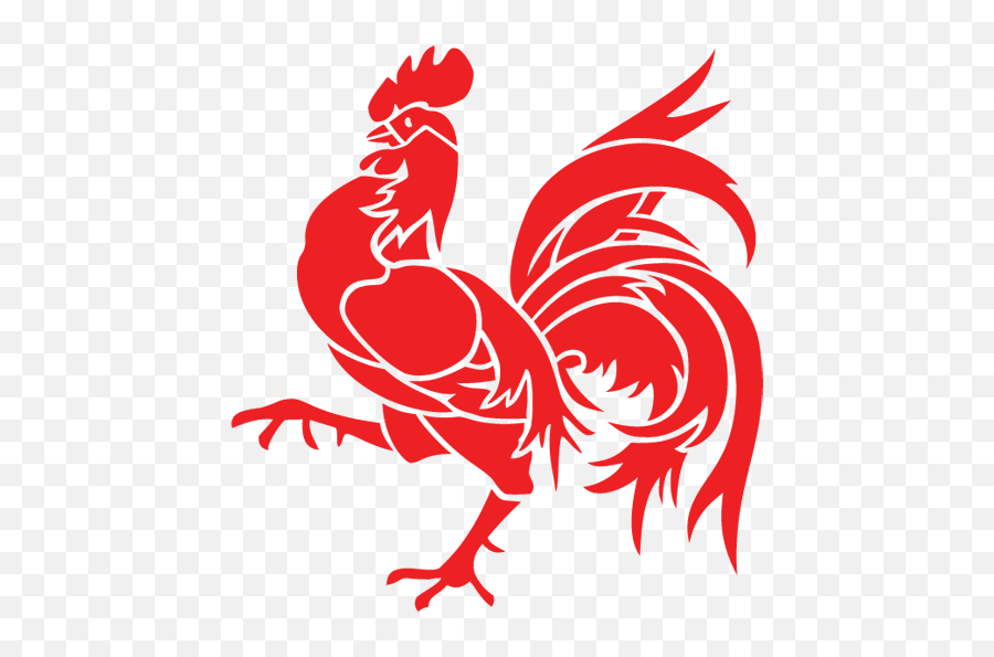 Rooster Logo Png 6 Image - Chinese New Year Rooster Png,Rooster Logo