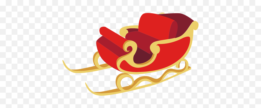 Santa Sleigh Png - Sleigh Png,Cupid Transparent Background