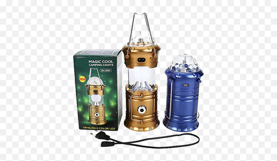 Solar Rechargeable Lantern With Disco Light - Magic Cool Camping Lights Png,Disco Lights Png