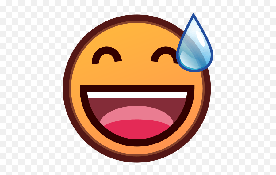 Smiley Emoji Face Emotion - Smile Png Download 512512 Smiling Face With Open Mouth And Cold Sweat,Emotion Png