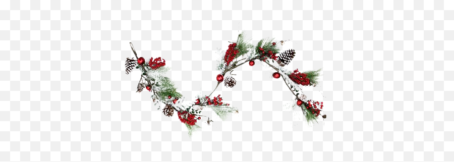 Outdoor Christmas Garland Png Picture Mart - Garland,Garland Png