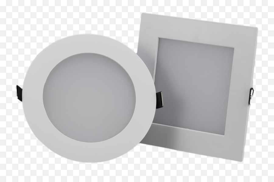 Download Hd 15w Pc Slim Panel Light - Circle Png,Round Square Png