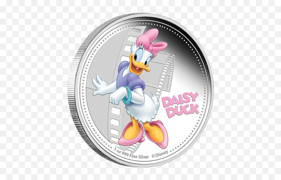 2014 Daisy Duck 1 Oz Silver Proof Coin - Disney Disney Daisy Duck Png,Daisy Duck Png