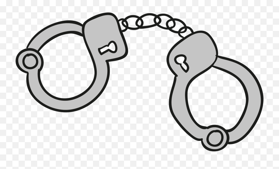Handcuffs Vector - Handcuffs Drawing Png,Handcuff Png