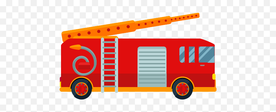 Fire Truck Png Icon - Fire Engine,Fire Truck Png