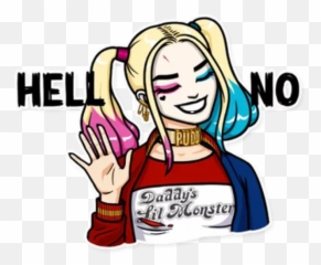 Harley Quinn Whatsapp Stickers - png