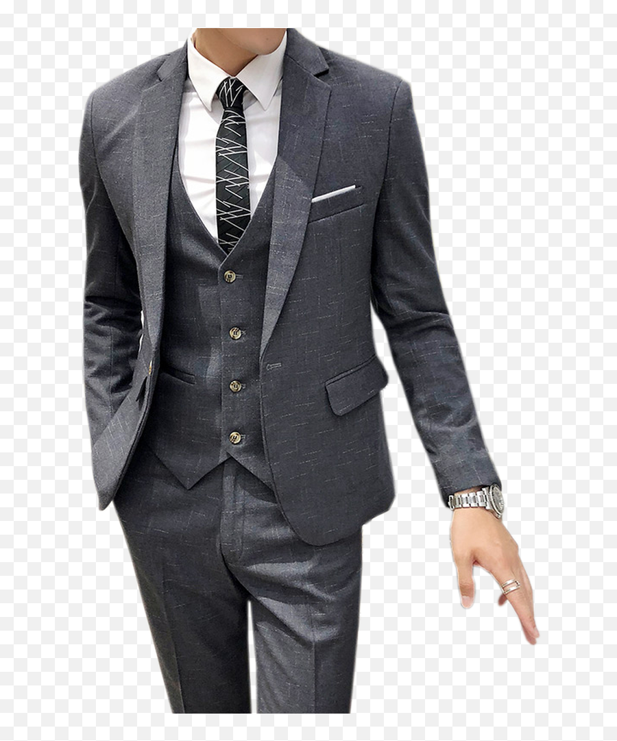 New Shape Slim Fit Groom Wedding Suit - Blazer For Men New Design Png,Man In Suit Transparent