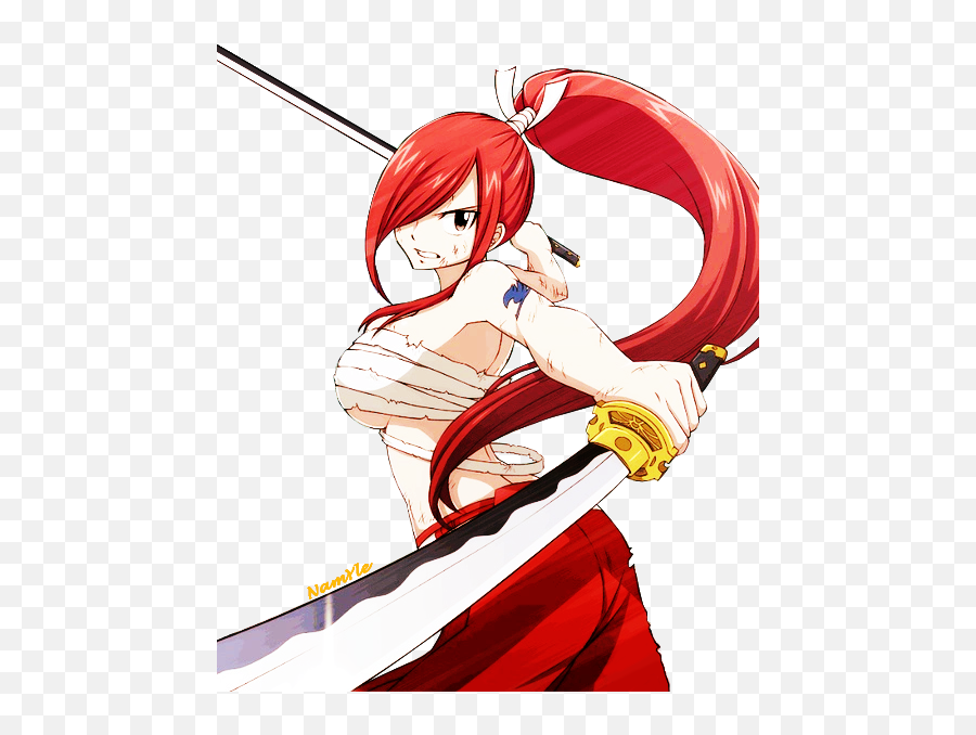 Art Stuff - Erza Scarlet Png,Erza Scarlet Png