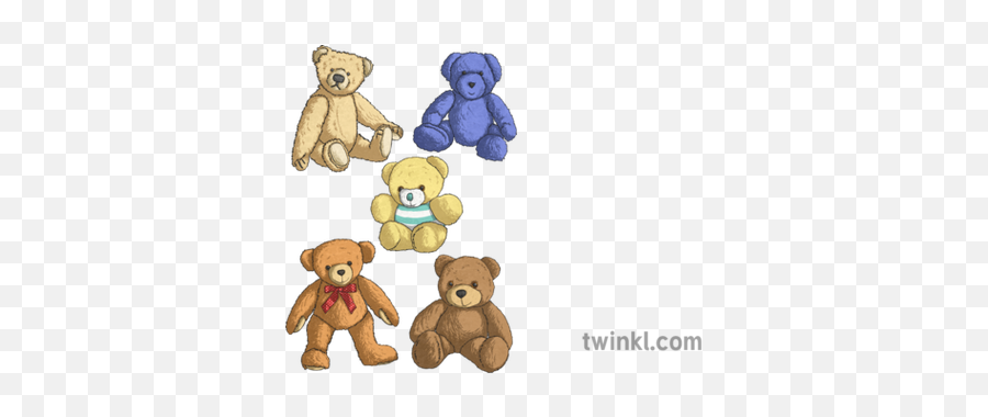 Teddy Bears Illustration - Twinkl Cartoon Png,Teddy Bears Png