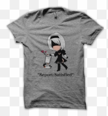 Nier Automata Gaming Tshirt India Whats The Report - Wiid T Shirt Png,Nier Automata Png