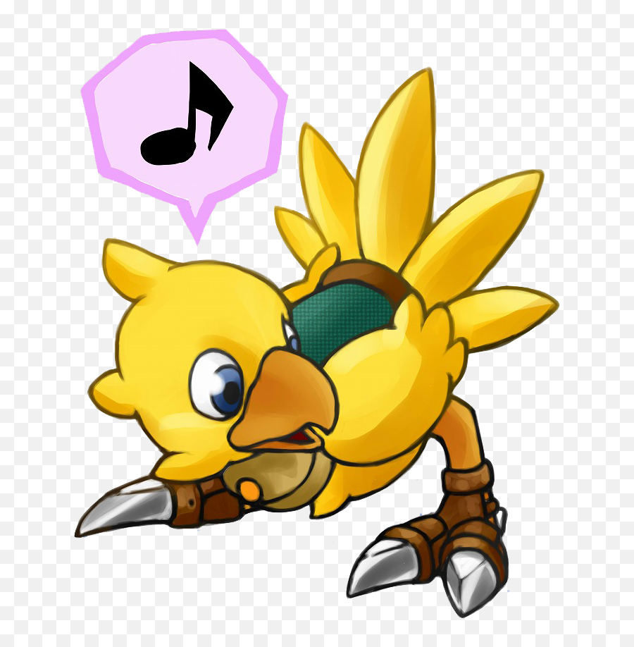 Png - Chocobo Final Fantasy Png,Chocobo Png