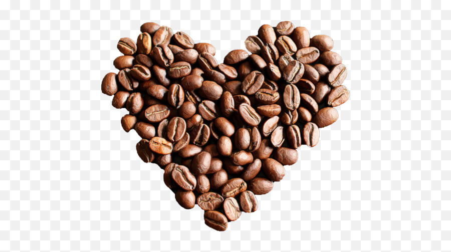 Coffe Heart Png Clipart - Grãos De Café Coração Png,Coffe Png