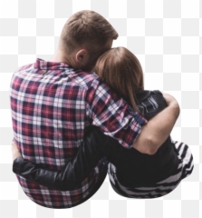 Young Couple Cuddling Transparent Background Png - Free Hacerlo Con Tu Mejor Amigo,Hug Png