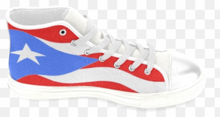 Bandera De Puerto Rico Flag Menu2019s Classic High Top Canvas Shoes Model 017 Id D647108 - Round Toe Png,Bandera De Puerto Rico Png