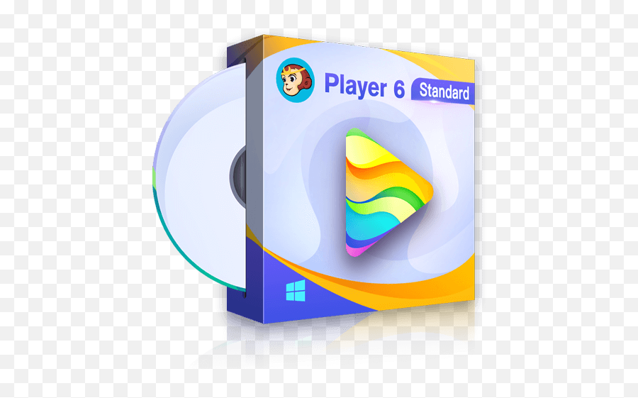 Dvdfab Player 6 Standard Key - Disc Png,Windows 1.0 Logo