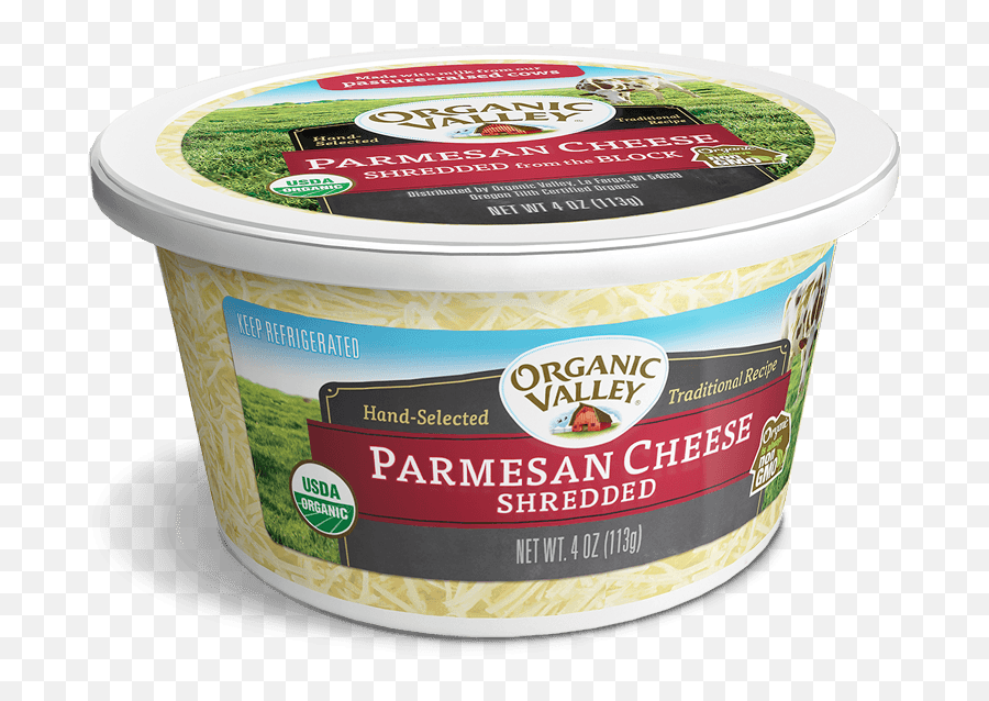 Shredded Parmesan 4 Oz - Organic Valley Grated Parmesan Cheese Png,Shredded Cheese Png
