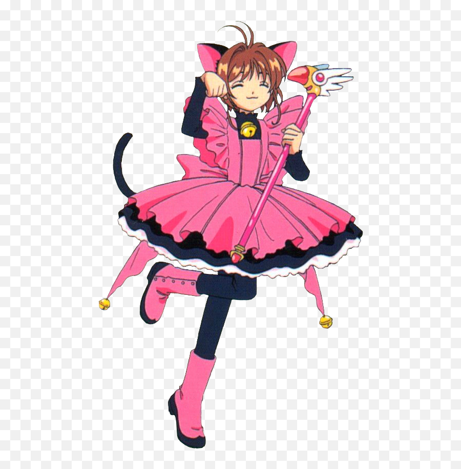 Episode 8 Battle Costume - Sakura Card Captor Cat Png,Cardcaptor Sakura Transparent