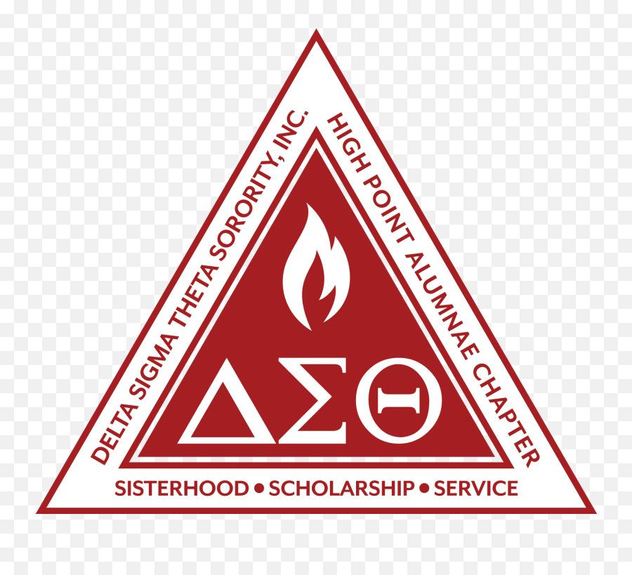 High Point Alumnae Chapter - Service Scholarship Sisterhood Logo Png,Delta Sigma Theta Png