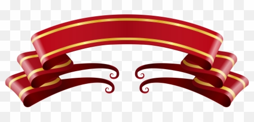 Ribbon Banner Gold - Vadhdivsachya Hardik Shubhechha Png