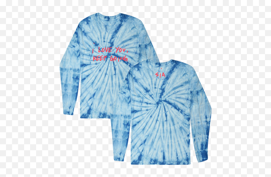 Sia - Spider Baby Blue Long Sleeve Png,Sia Transparent