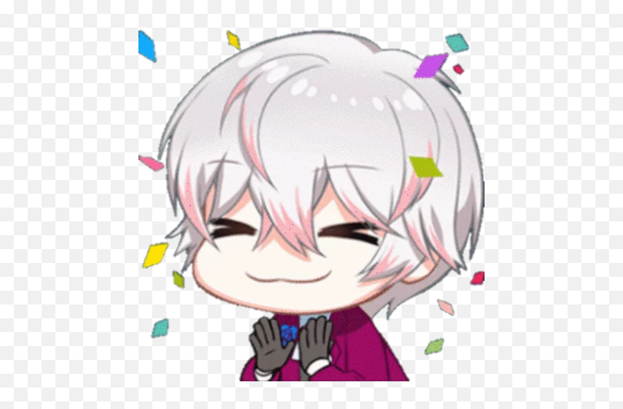 Telegram Sticker 111 From Collection Mystic Messenger - Mystic Messenger Ray Emoji Png,Mystic Messenger Transparent