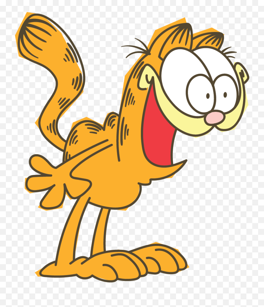 Hug Clipart Garfield Picture 1374265 - Happy Png,Garfield Transparent