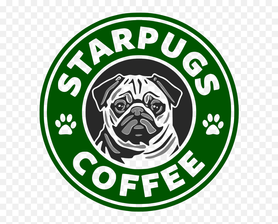 Pin By Kathleen Bryant - Pug Starbucks Png,Starbucks Coffee Logo