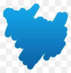 Download Manchas Ejemplos Png - Pintura Azul