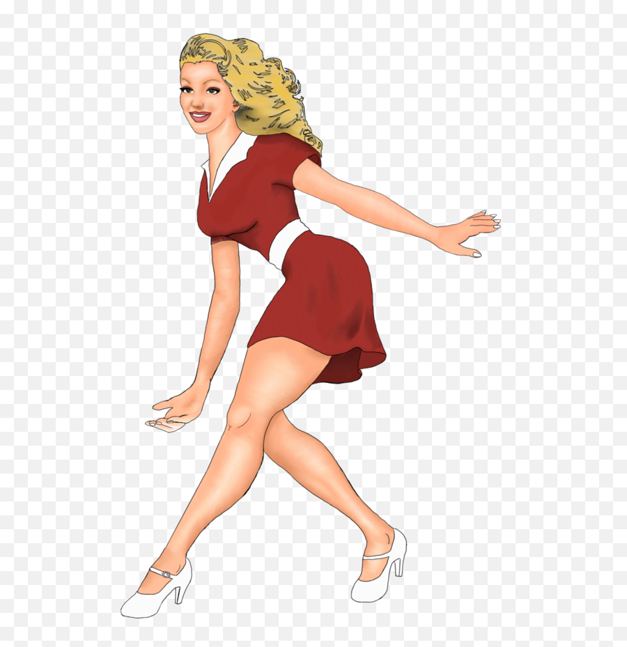 Download Hd Cg Pinup By Itsthatjeremyc - Transparent Pin Up Transparent Pin Up Girl Png,It's A Girl Png