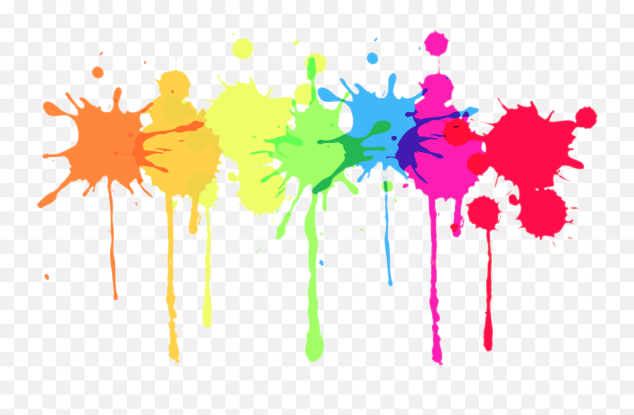Paint Splater Png Transparent - Paint Splatter Clip Art,Paint Splat Png