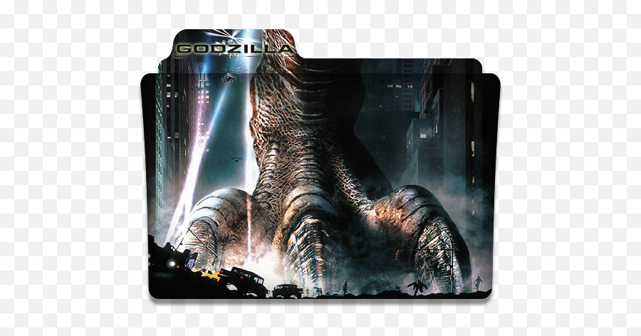 Godzilla - Godzilla 1998 Folder Icon Png,Godzilla Folder Icon