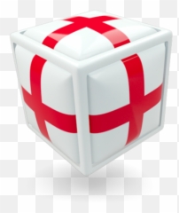 Cube Icon Illustration Of Flag England - Solid png