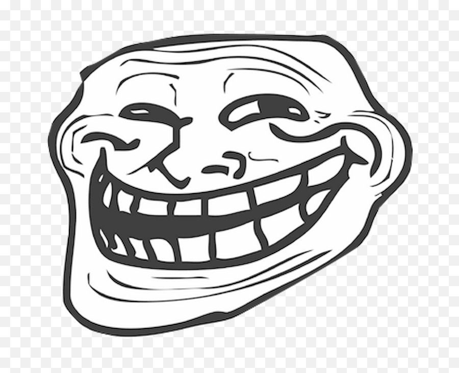 Trollface Png - Transparent Troll Face Meme,Angry Meme Face Png
