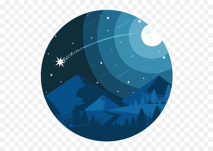 Uncharted Night Sky Circular Simple Graphic Womenu0027s T - Shirt Celestial Event Png,Dark Sky Icon