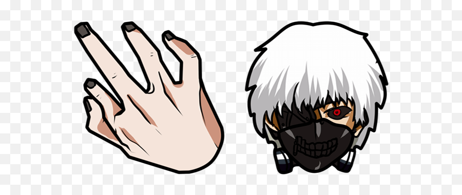 Tokyo Ghoul Ken Kaneki Cursor - Sweezy Custom Cursors Custom Cursor Tokyo Ghoul Png,Tokyo Ghoul Kaneki Icon Manga