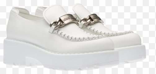 Leather Loafers - Lace Up png
