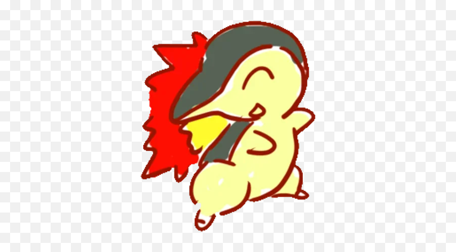 Telegram Sticker From Pokemon Art Drawings Pack - Fictional Character Png,Cyndaquil Icon