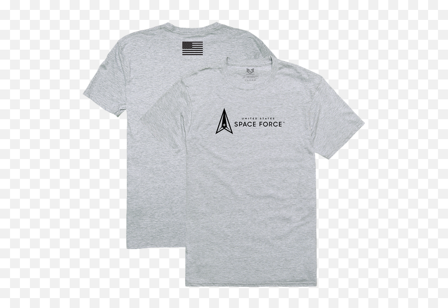 Relaxed Graphic T - Shirt Us Space Force 5 Heather Grey Short Sleeve Png,Obey Icon T Shirt