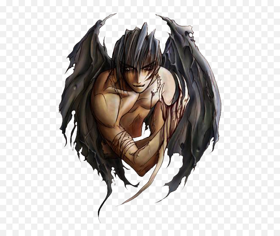 Vampire G - Half Man Half Demon Anime Png,Sasuke Transparent