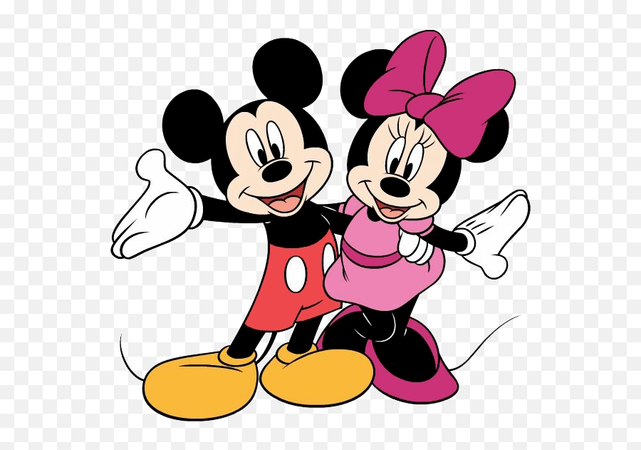 Mickey And Minnie Mouse - Mickey And Minnie Mouse Png,Minnie Mouse Png