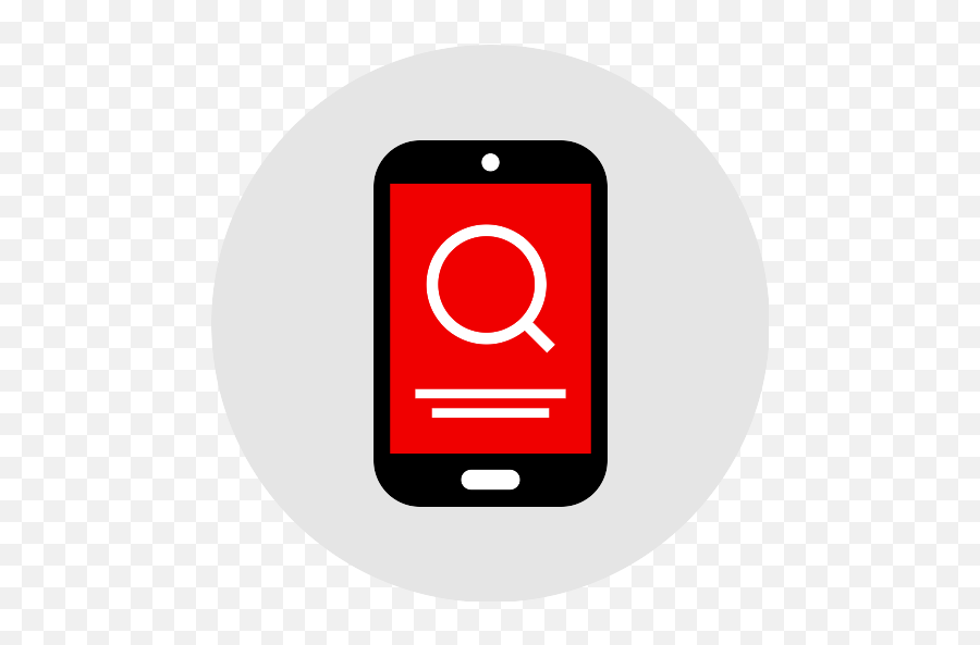 Search Vector Svg Icon 30 - Png Repo Free Png Icons Smartphone,Search Icon Red