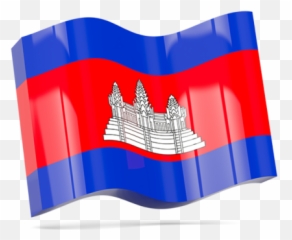 Wave Icon Illustration Of Flag Cambodia - Australia Flag Png Waving