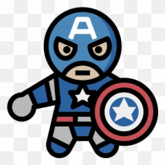 Superhero - Free people icons Avatar Captain America Icon png