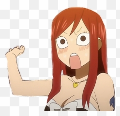 Erza Fairytail Anime Animegirl Fun Sticker By Mavischibi - Fairy Tail png