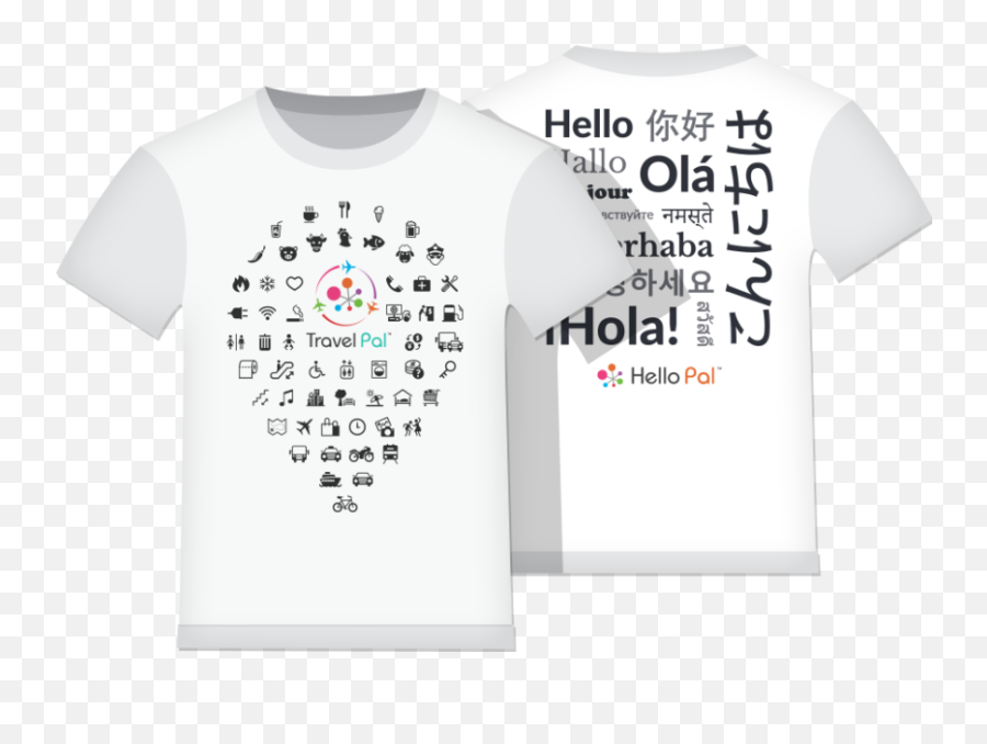 Download Travel Pal T - Shirt Tee Shirt Travel Icon Png Travel Pal Shirt,Hola Icon