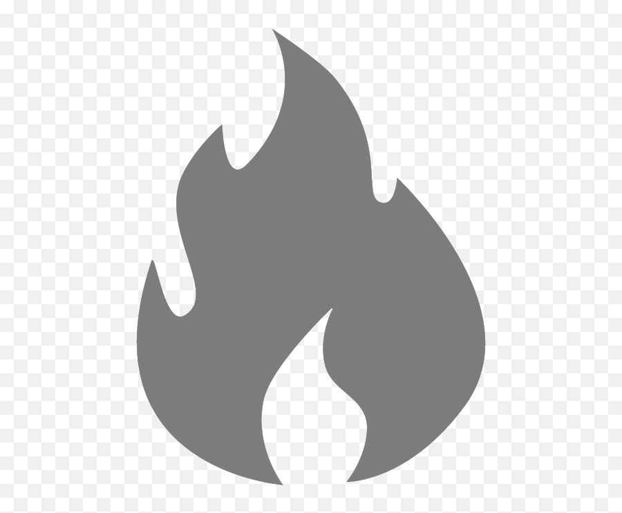 Fire Icon Fixed - Fire Png Icon Grey Clipart Full Size Fire Pictogram,Pyro Icon