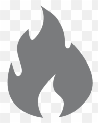 Fire Icon Fixed - Fire Png Icon Grey Clipart Full Size Fire Pictogram,Pyro Icon