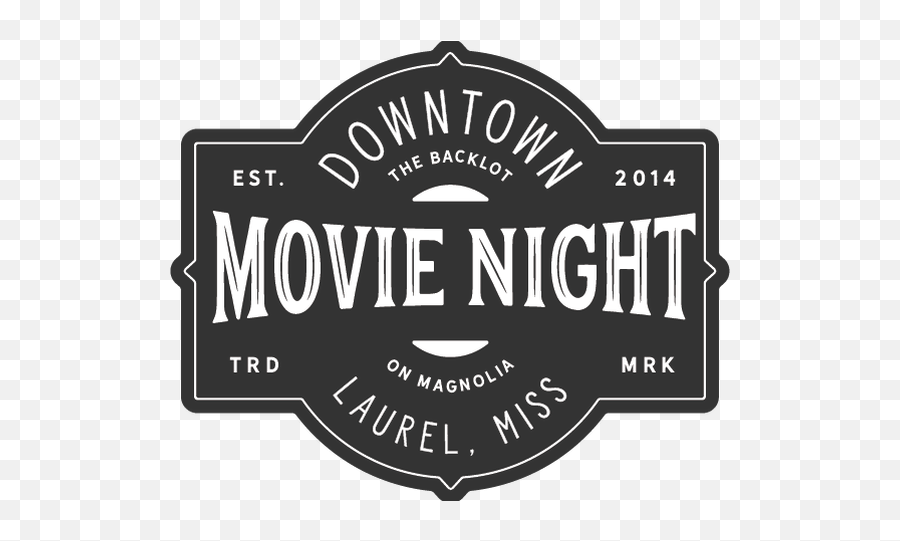 Downtown Movie Night - Label Png,Movie Night Png