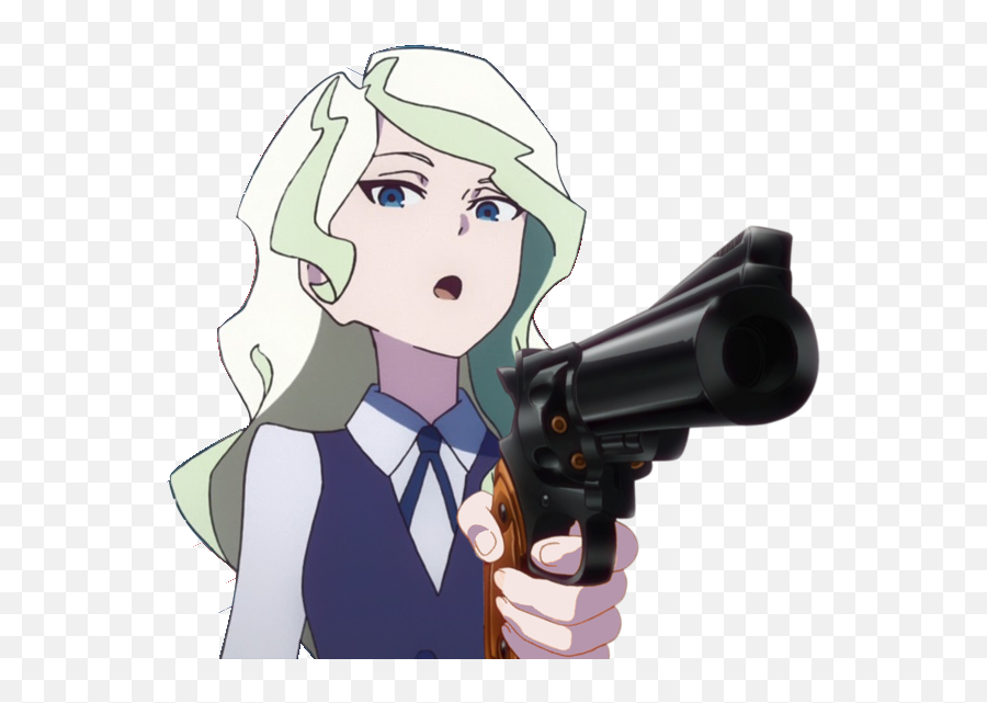 Pol - Politically Incorrect Thread 144183417 Little Witch Academia Gun Png,Hand With Gun Png