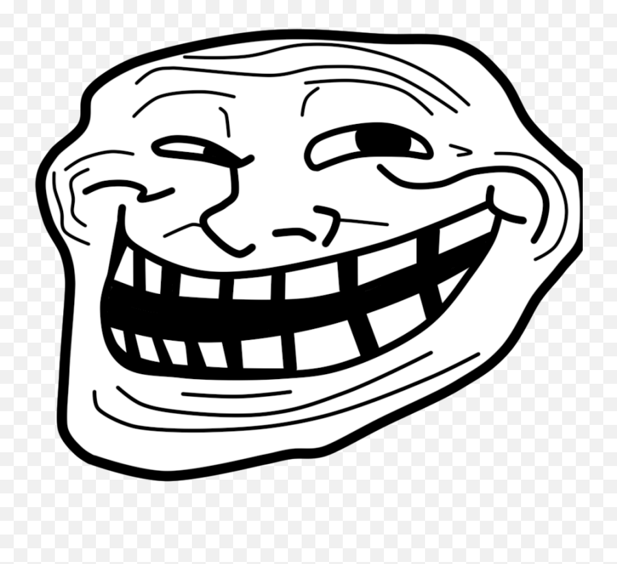 Troll Face Transparent Png 5 Image - Troll Face No Background,Transparent Troll Face